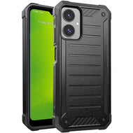For Cricket Icon 2026/AT&T Propel 3 5G Case Shock-Resistant + Tempered Glass